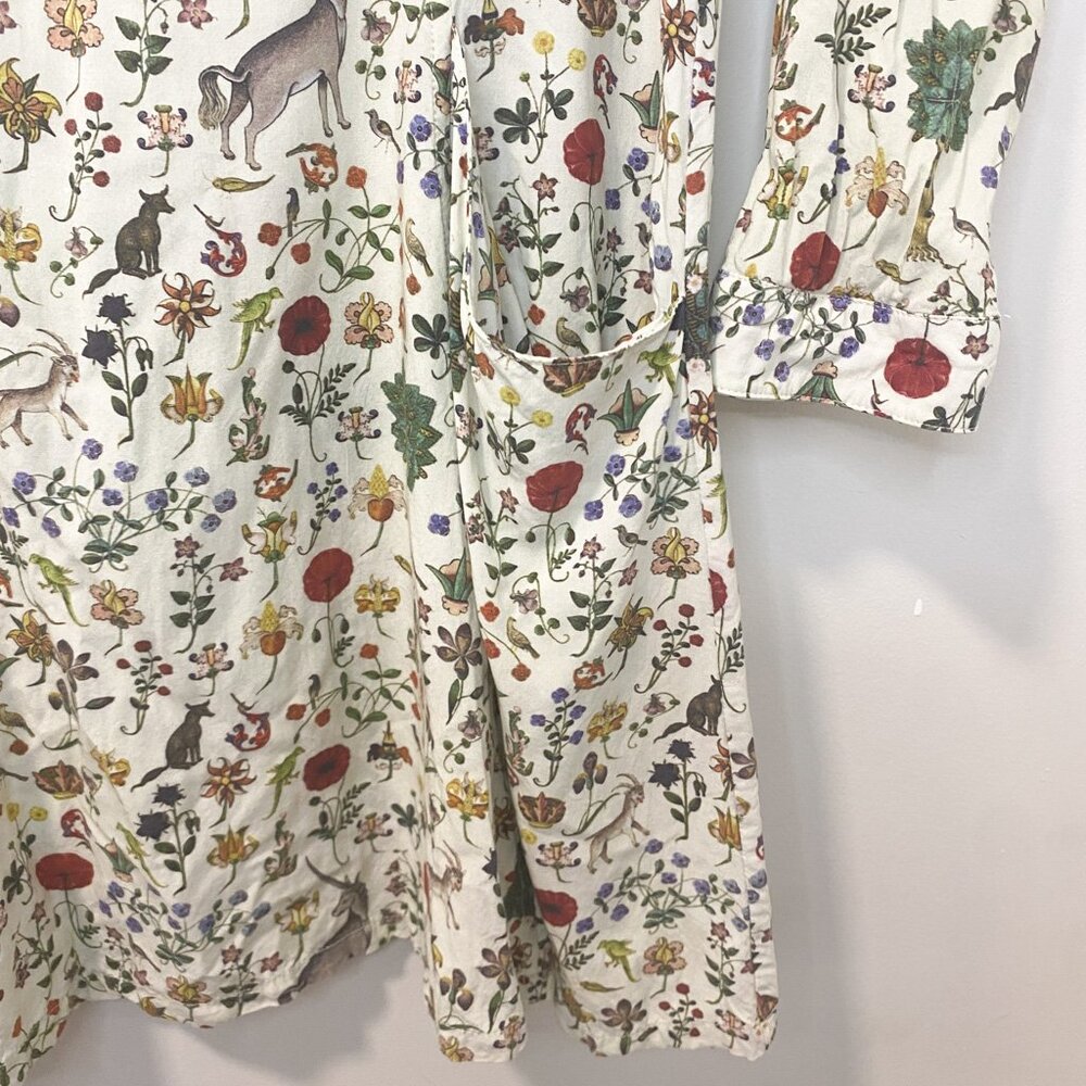 Samantha Pleet passion dress in ivory illuminated print - Picture 7 of 15